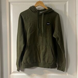 Under Armour small, green hoodie - super soft